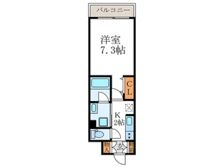 ベラジオ堀川今出川II【5階】の間取り