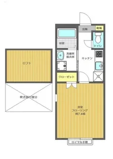 アールブラン【2階】の間取り