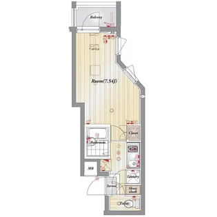 ビバリーホームズ国分寺【3階】の間取り