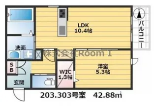 Grandeur都島・旭化成ヘーベルメゾンHEBEL HAUS【2階】の間取り