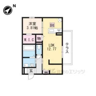 MAISONCLAIR【1階】の間取り