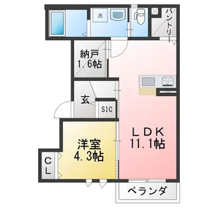 ソライア【3階】の間取り