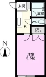 ウィンベル北越【1階】の間取り