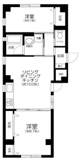 グランドラインII【1階】の間取り