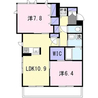プランドール綾瀬II【2階】の間取り