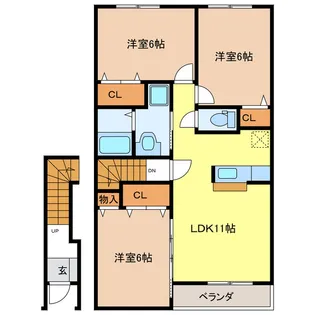 パルティールの間取り