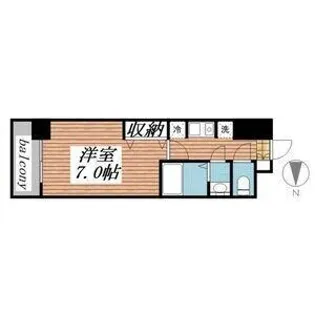 モカネスト久が原【5階】の間取り