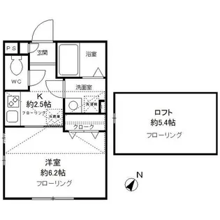 クレール青葉(クレールアオバ)【2階】の間取り