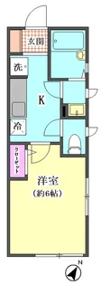 ベルシャトー【1階】の間取り