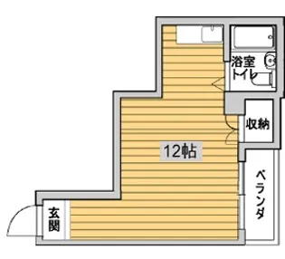 サンピアレス都島【2階】の間取り