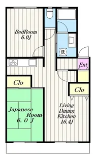 エクセルコート【0】【2階】の間取り