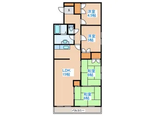 安住ビル【3階】の間取り