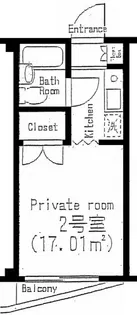 テラスフローラル【4階】の間取り