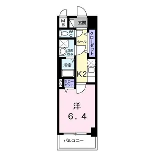 ベルク フェルト【3階】の間取り