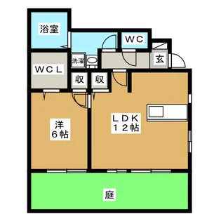 パールハウス【1階】の間取り