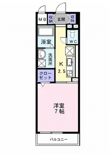 プレ・アビタシオン春日部I【1階】の間取り