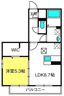 エルピス【1階】の間取り