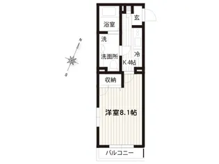 グランボヌール【2階】の間取り
