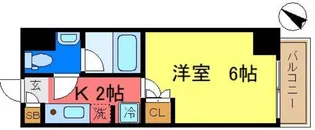 メインステージ新小岩【5階】の間取り