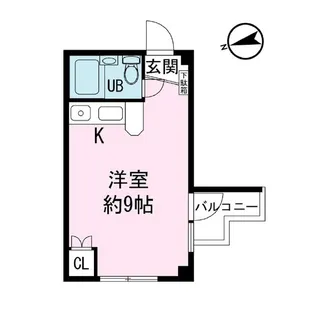 勝呂ビル【3階】の間取り