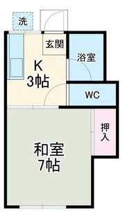 グリーンハイツ橋本【2階】の間取り