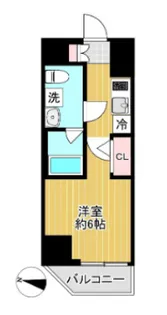 SHOKEN Residence横浜鶴見III【3階】の間取り
