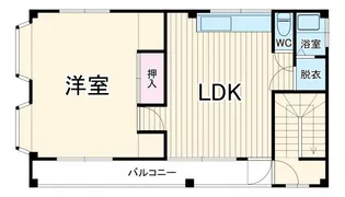 オリンポス三原II【3階】の間取り