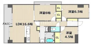 CRASSO IMA【4階】の間取り