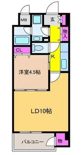 フラワーフェアリ【3階】の間取り
