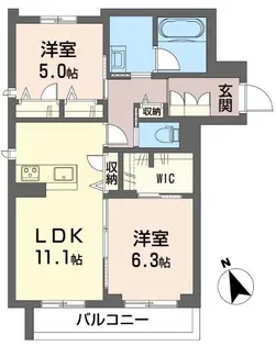 アリエッタ【3階】の間取り