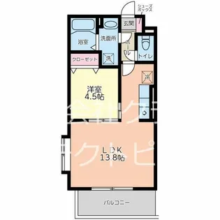 シード【1階】の間取り