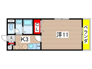 グランド・パレス【1階】の間取り