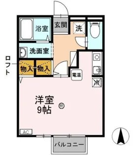 ロイヤルシャトー A棟【2階】の間取り