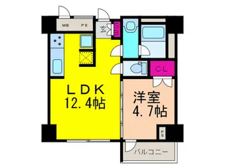 Murata Mansion Artist court【3階】の間取り