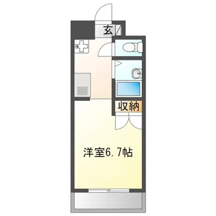 ルミエール29【5階】の間取り