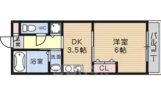 ファインヴェール・ウエスト【5階】の間取り