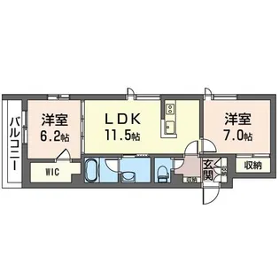 Main Stay【2階】の間取り