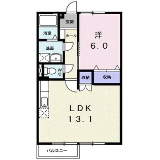 まつもと【2階】の間取り