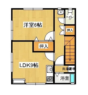 メゾン舜B【2階】の間取り