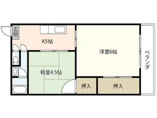 藤本ビル【4階】の間取り