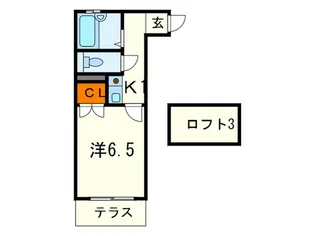 REGAL HOUSE阪急六甲【1階】の間取り
