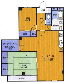 ピュアステージ【2階】の間取り