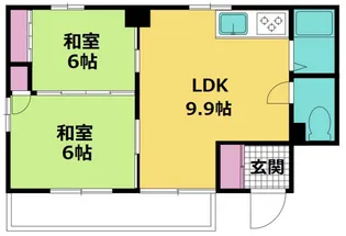 高橋ビル【2階】の間取り