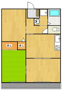 3DKの間取り画像