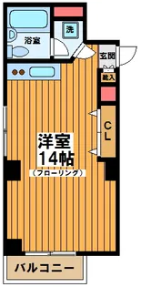 東京都渋谷区笹塚3【マンション】の間取り