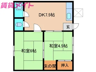三重県鈴鹿市住吉4【一戸建】の間取り