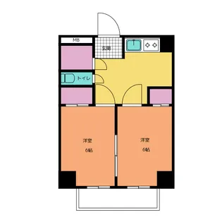 第1大越ビル【9階】の間取り