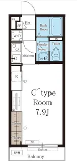 リブリ・アークパイン【1階】の間取り