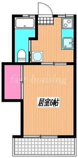 コーポひろし【2階】の間取り