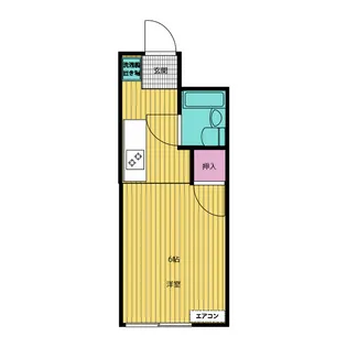 グリーンハイツ【2階】の間取り